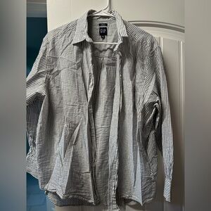 GAP Casual Striped Button down Shirt